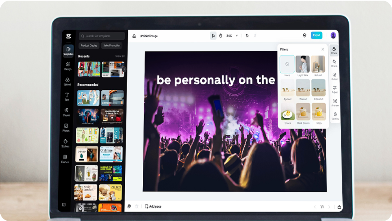 Create monochromatic banners